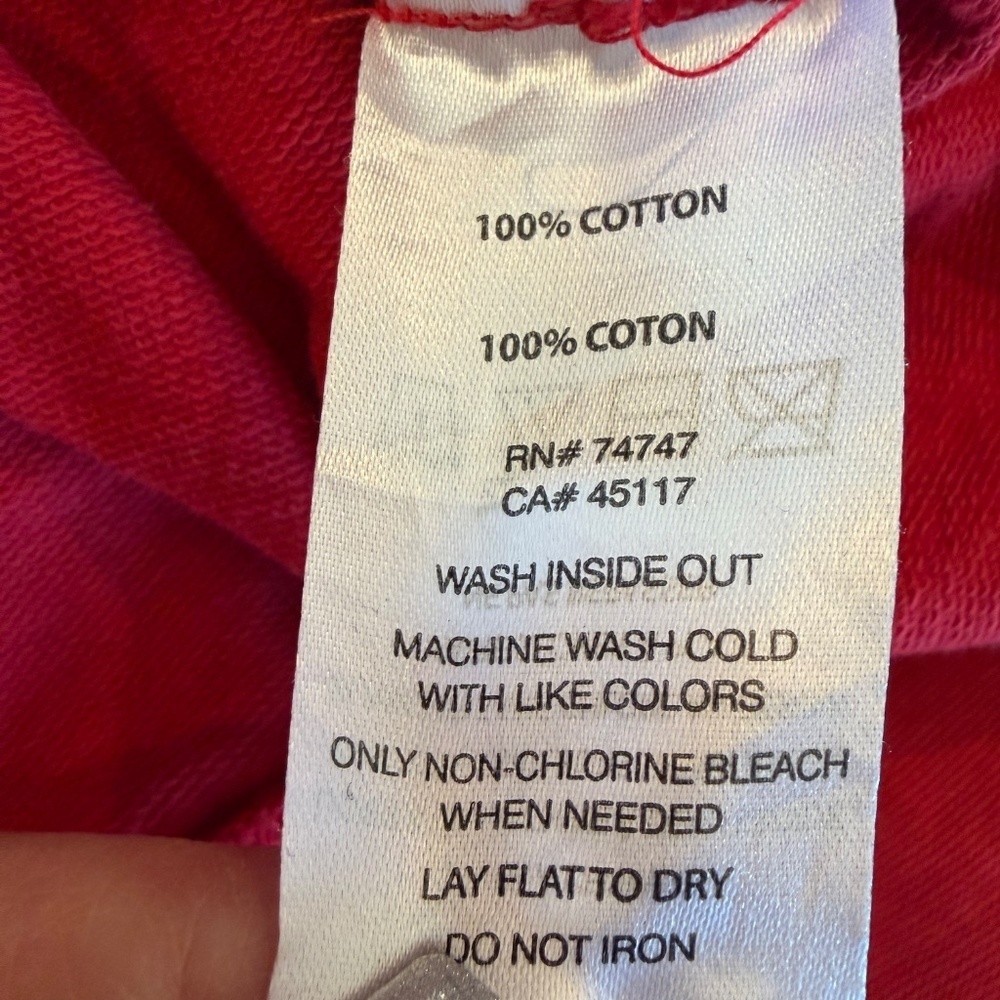 Natural Reflections Women's Red Campfires & Cocktails Sweatshirt, Size 2X - Picture 8 of 10